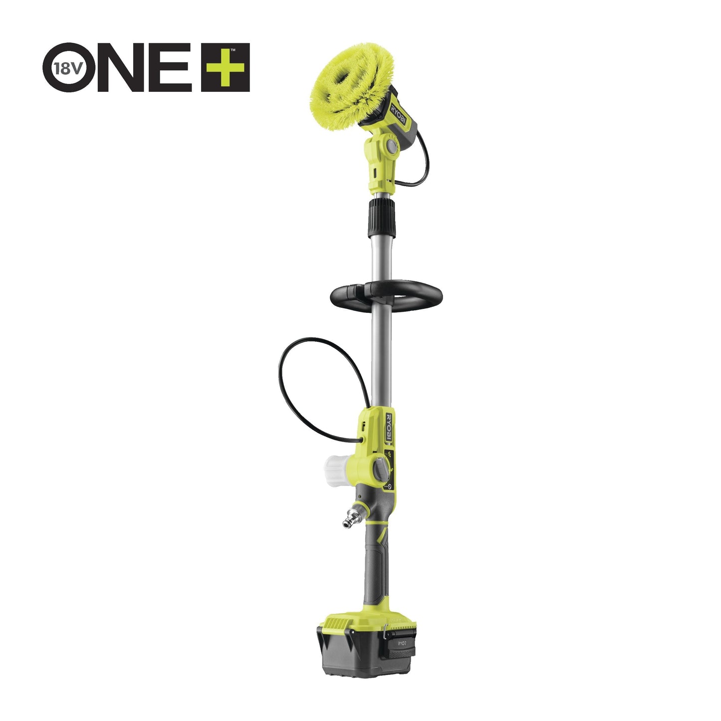 Perie de curatat telescopica cu alimentare cu apa 18V ONE+ (fara acumulator) - RWTS18-0