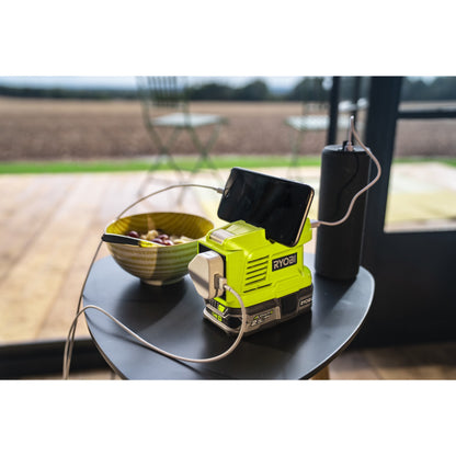Invertor PowerSource 18V ONE+ 150 W (fara acumulator) - RY18BI150A-0