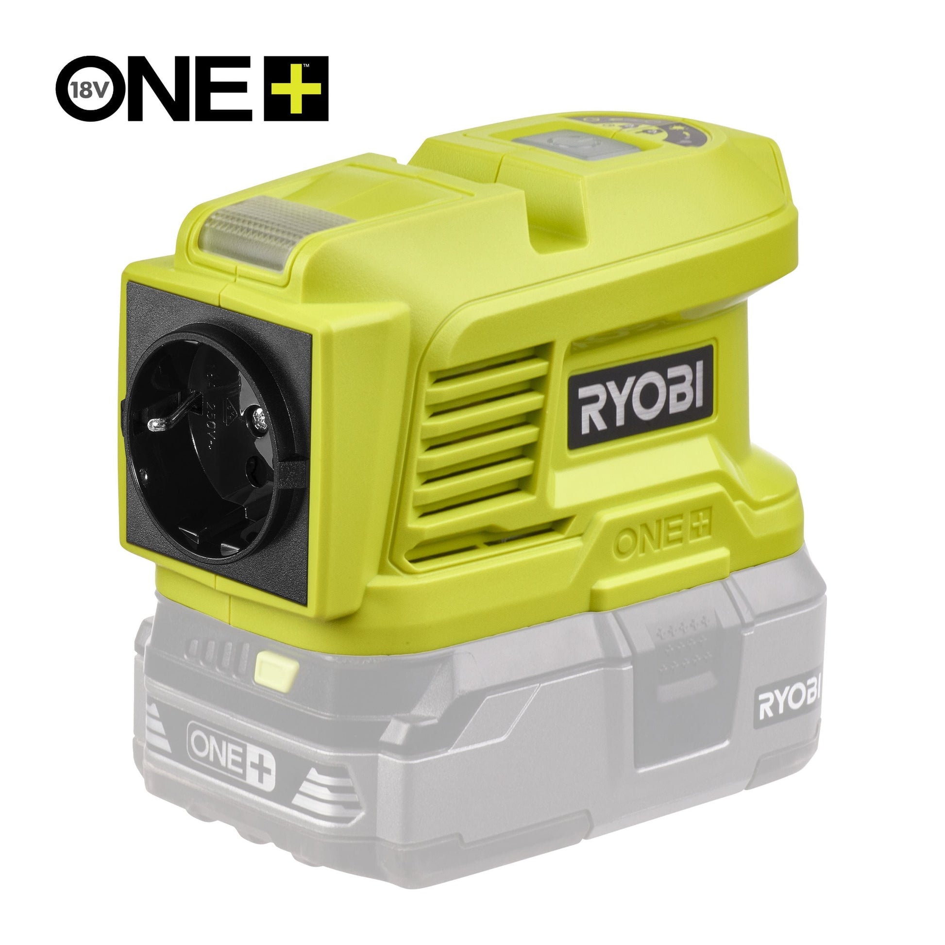 Invertor PowerSource 18V ONE+ 150 W (fara acumulator) - RY18BI150A-0