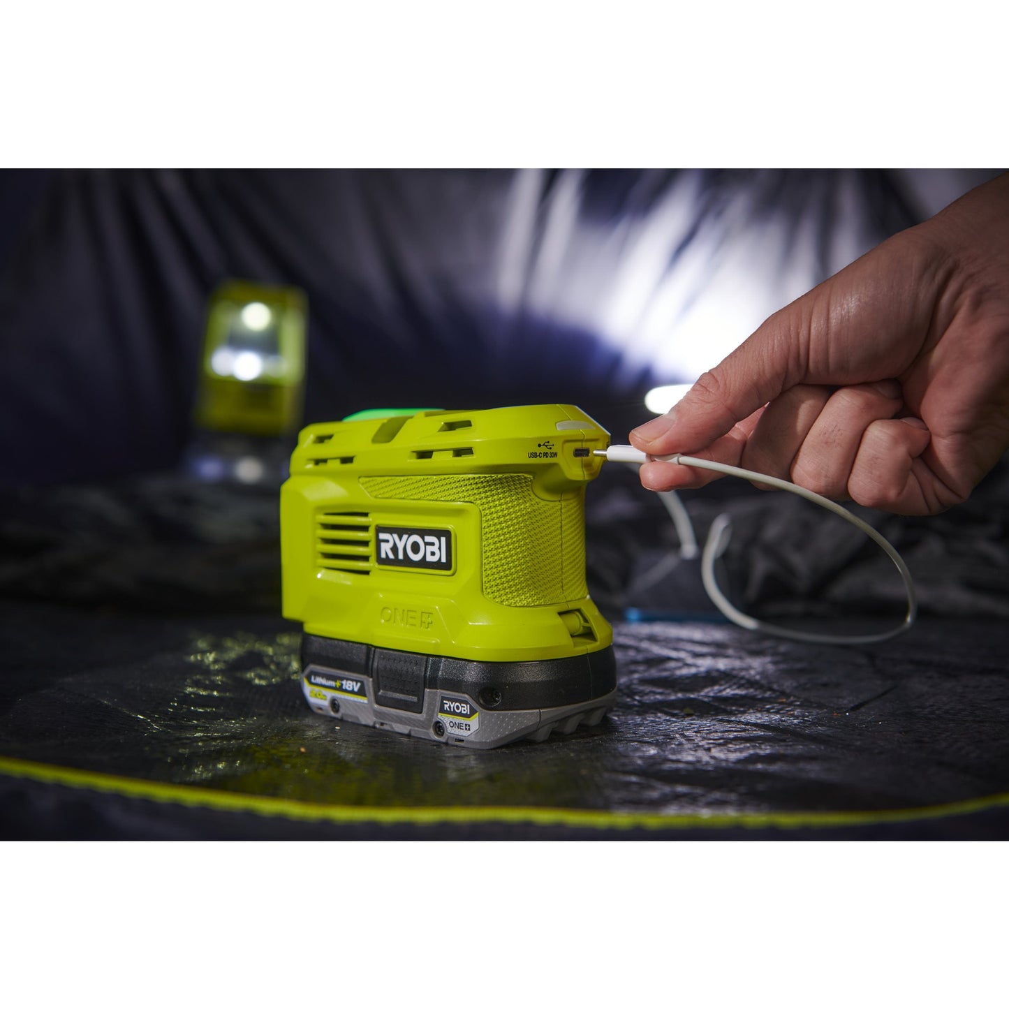 Invertor 18V ONE+ 150 W Gen2 (fara acumulator) - RY18BI150B-0