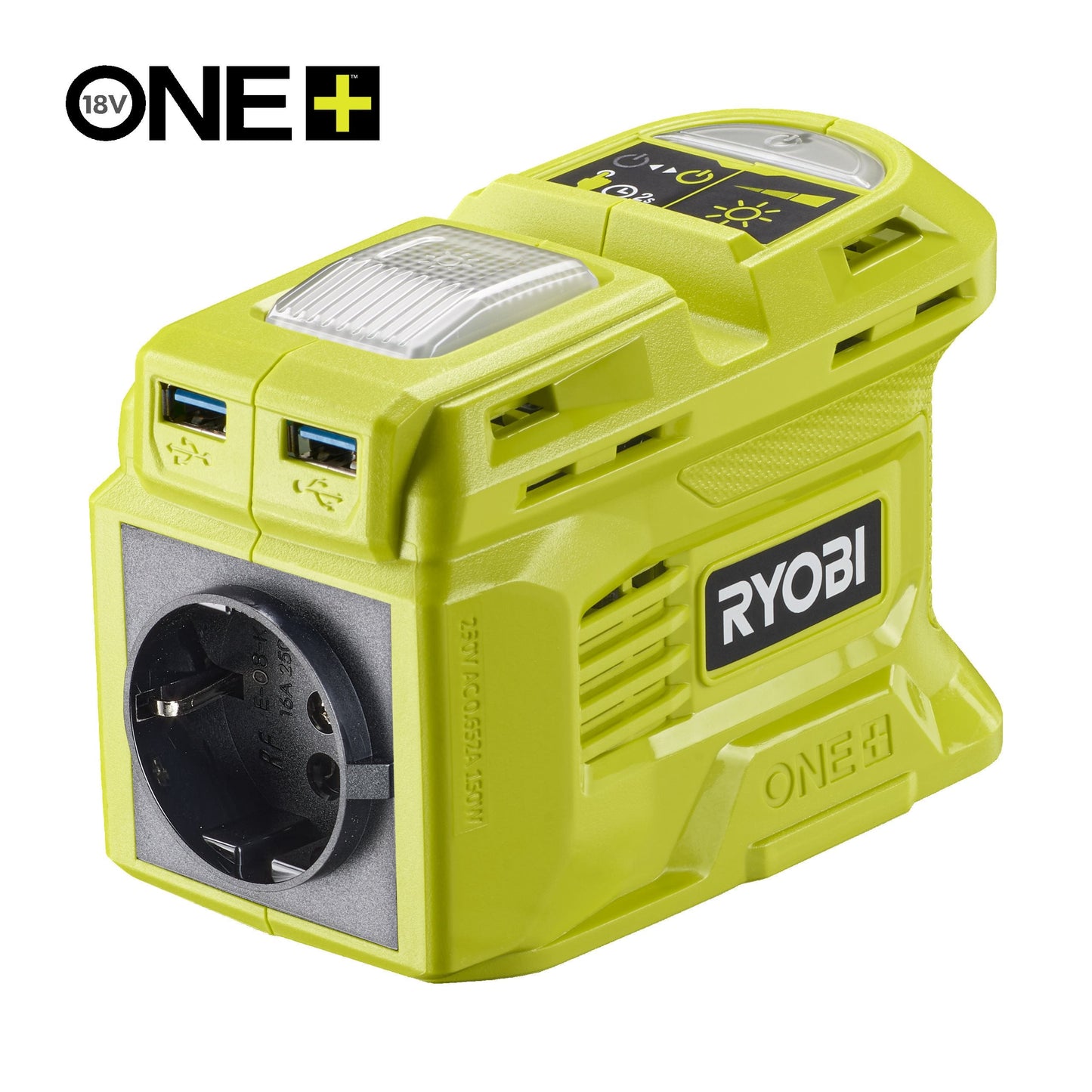 Invertor 18V ONE+ 150 W Gen2 (fara acumulator) - RY18BI150B-0
