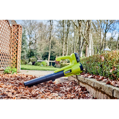 Suflanta 18V ONE+ cu razuitor de resturi si acumulator 4.0Ah - RY18BLA-140