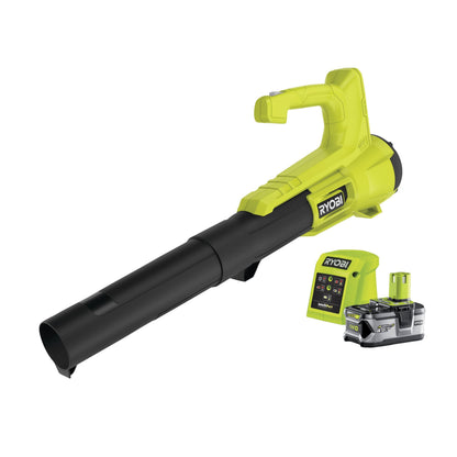 Suflanta 18V ONE+ cu razuitor de resturi si acumulator 4.0Ah - RY18BLA-140