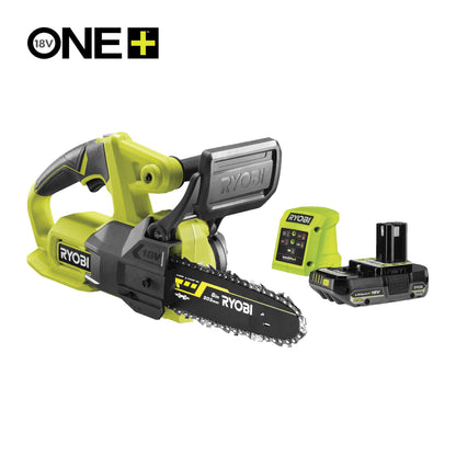 Fierastrau cu lant 18V ONE+, lama 20 cm, cu acumulator 2.5Ah - RY18CS20A-125