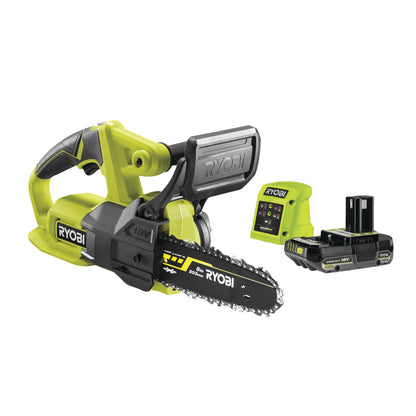 Fierastrau cu lant 18V ONE+, lama 20 cm, cu acumulator 2.5Ah - RY18CS20A-125