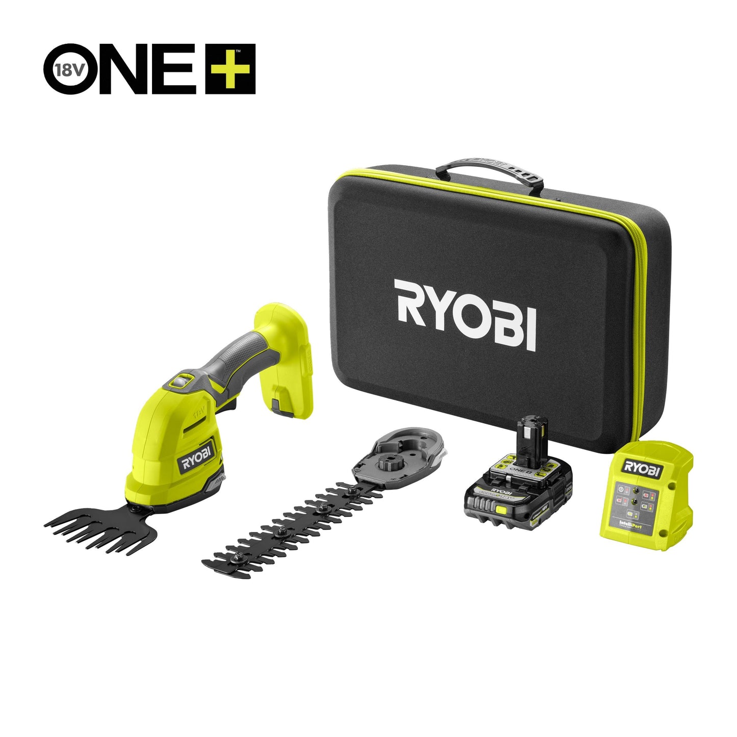 Foarfeca pentru arbusti 18V ONE+, cu acumulator 2.0Ah - RY18GSA-120T