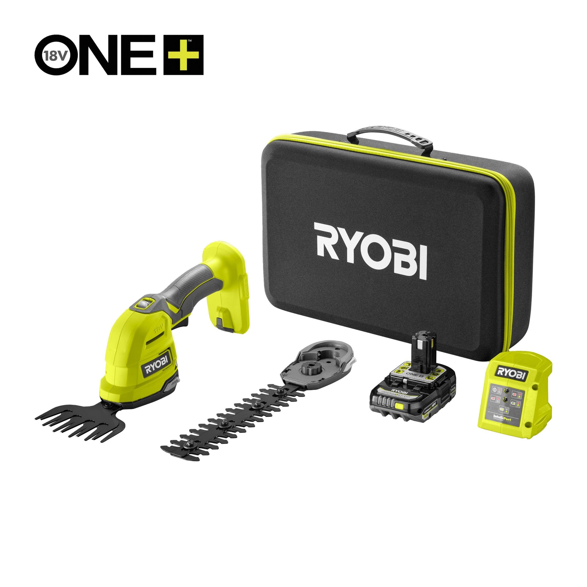 Foarfeca pentru arbusti 18V ONE+, cu acumulator 2.0Ah - RY18GSA-120T