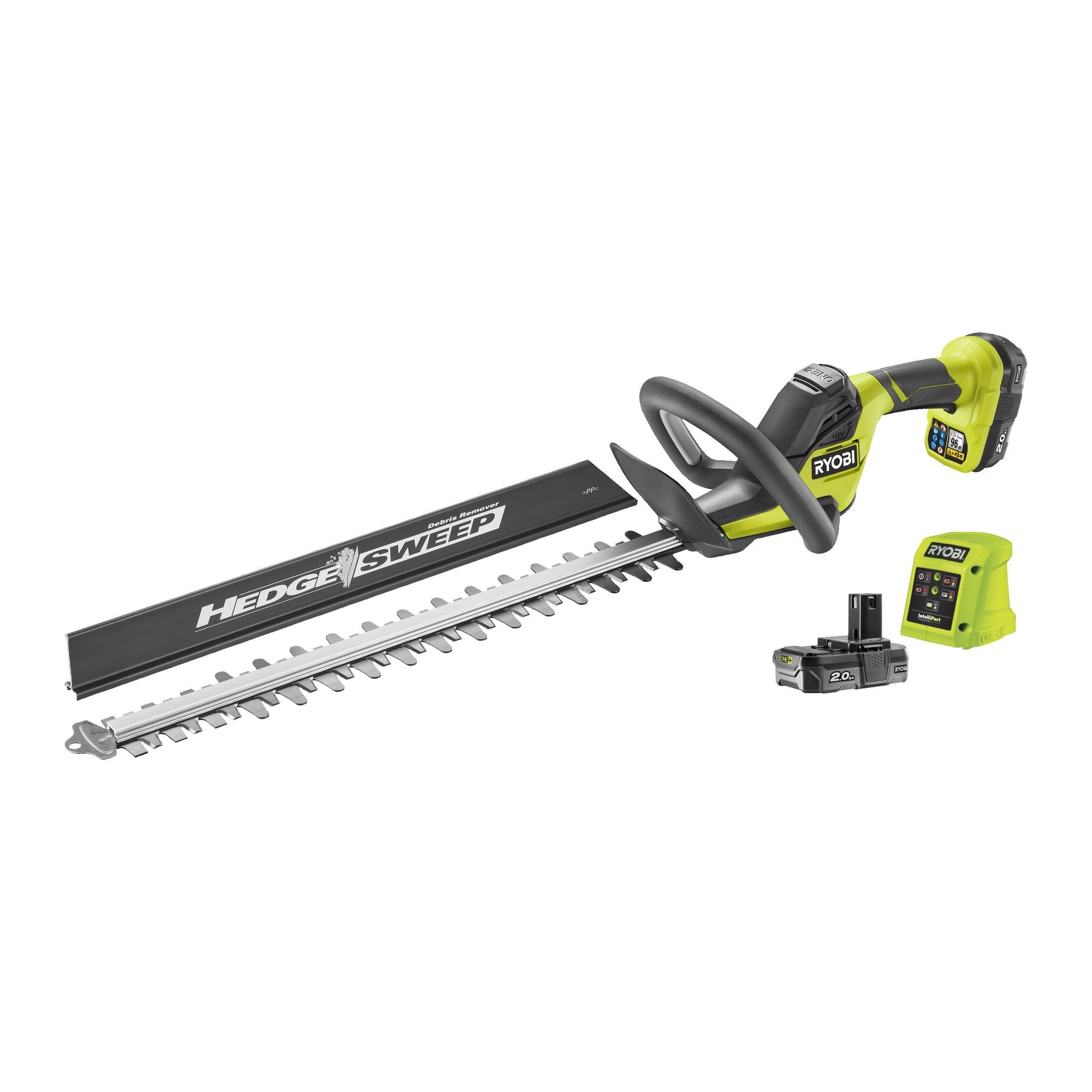 Foarfeca tuns gard viu 18V ONE+, lama 45cm, cu acumulator 2.0Ah - RY18HT45A-120