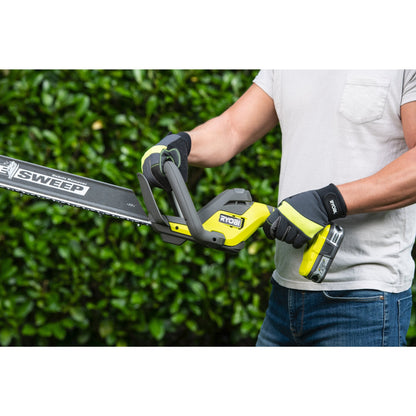 Foarfeca tuns gard viu 18V ONE+, lama 55cm, cu acumulator 2.0Ah - RY18HT55A-120