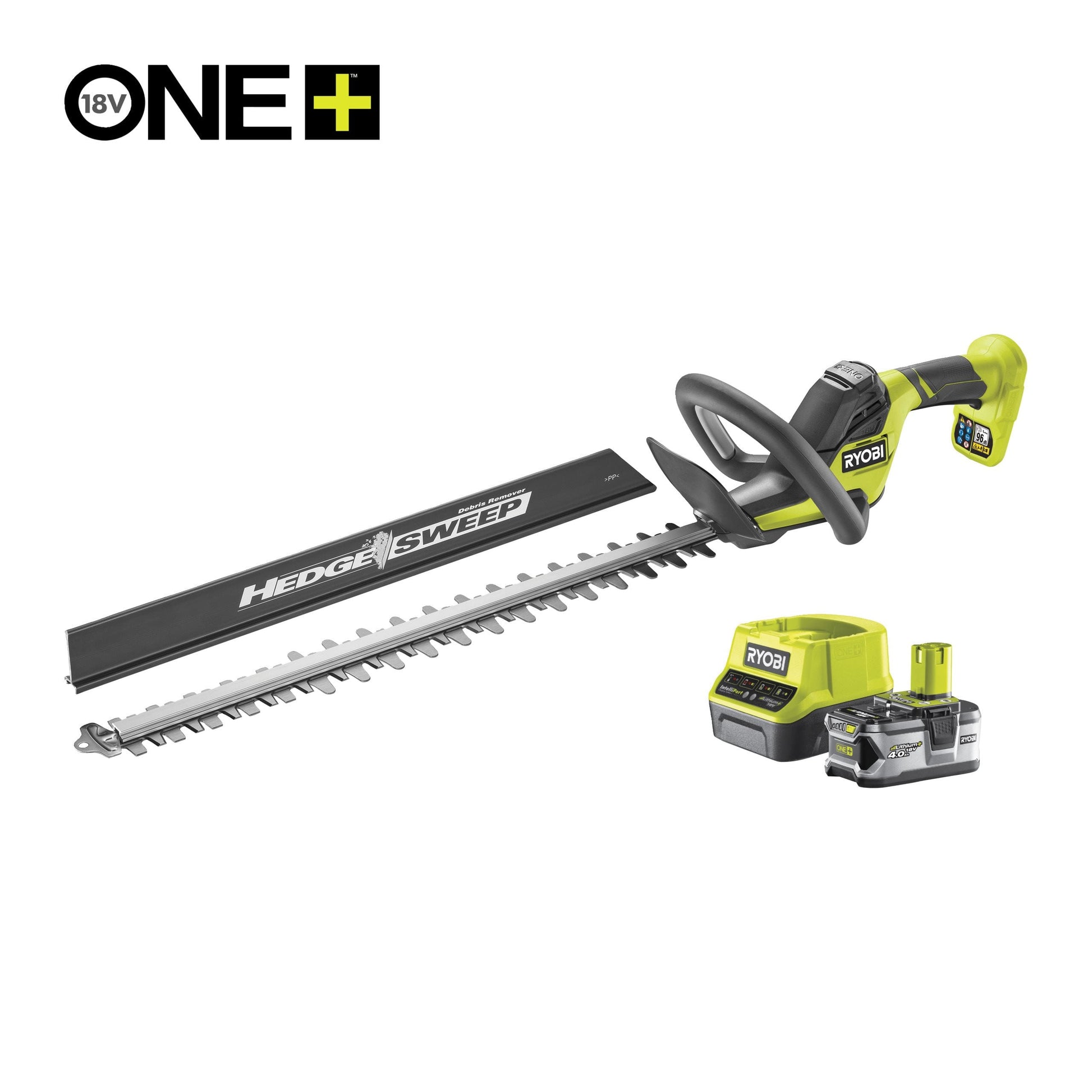 Foarfeca tuns gard viu 18V ONE+, lama 55cm, cu acumulator 4.0Ah - RY18HT55A-140