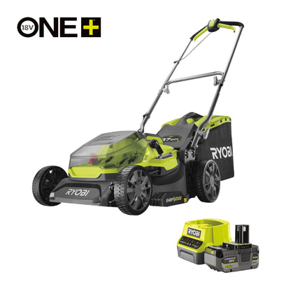 Masina de tuns gazonul 18V ONE+, punte 37cm, cu acumulator 4.0Ah - RY18LM37A-140