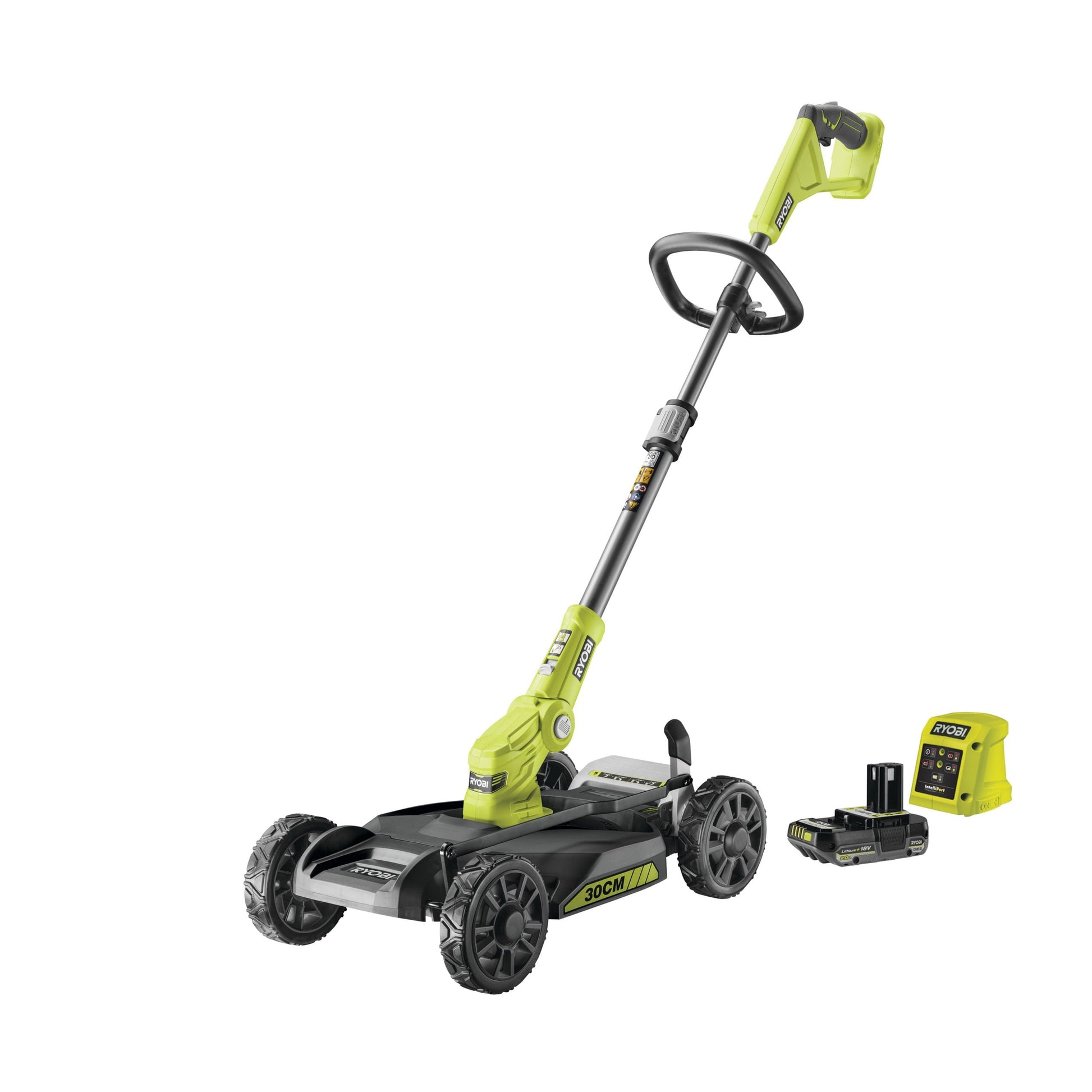 Trimmer fara cablu 18V ONE+ de 30cm 3 in 1, cu acumulator 2.0Ah - RY18LMC30A-120