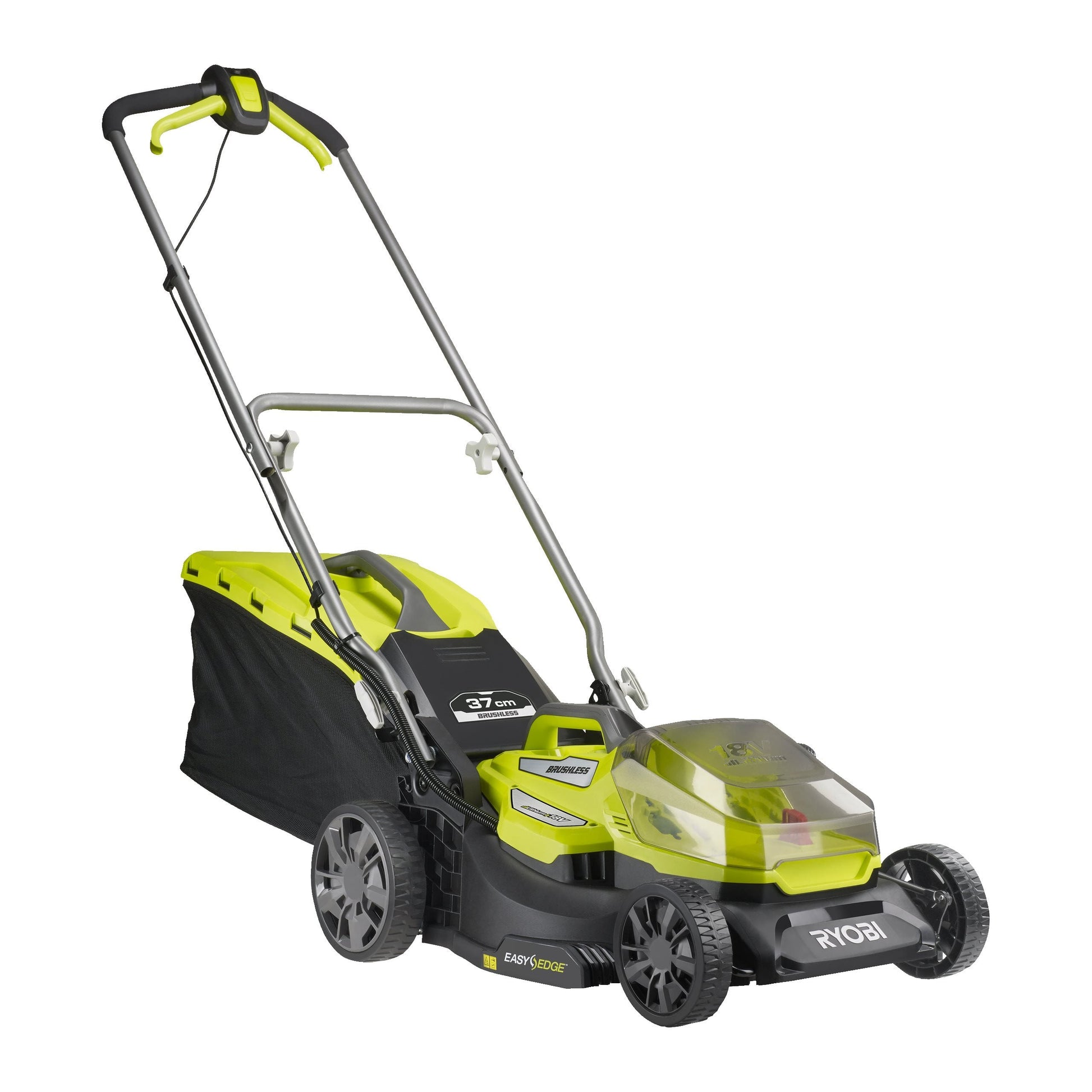 Masina de tuns gazonul 18V ONE+, motor fara perii, punte 37cm (fara acumulator) - RY18LMX37A-0