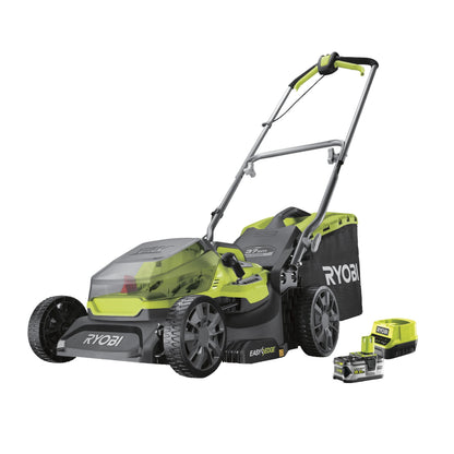 Masina de tuns gazonul 18V ONE+, motor fara perii, punte 37cm, cu acumulator 5.0Ah - RY18LMX37A-150