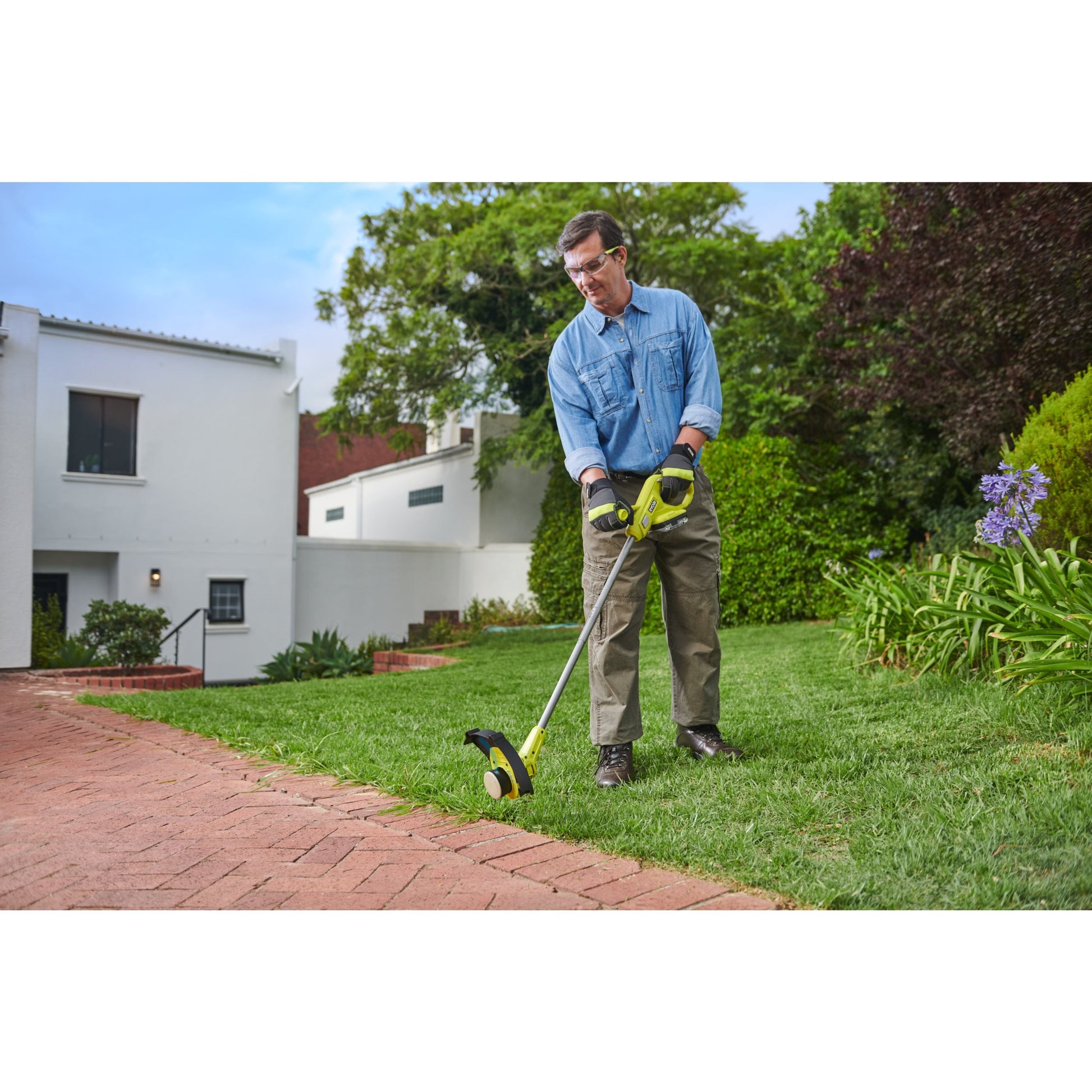 Trimmer iarba 18V ONE+, latime taiere 23cm (fara acumulator) - RY18LT23A-0