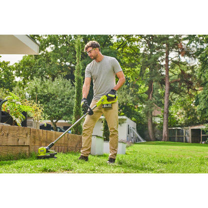 Trimmer cu fir fara cablu de 33 cm EasyEdge de 18 V, fara cablu (fara acumulator) - RY18LT33A-0