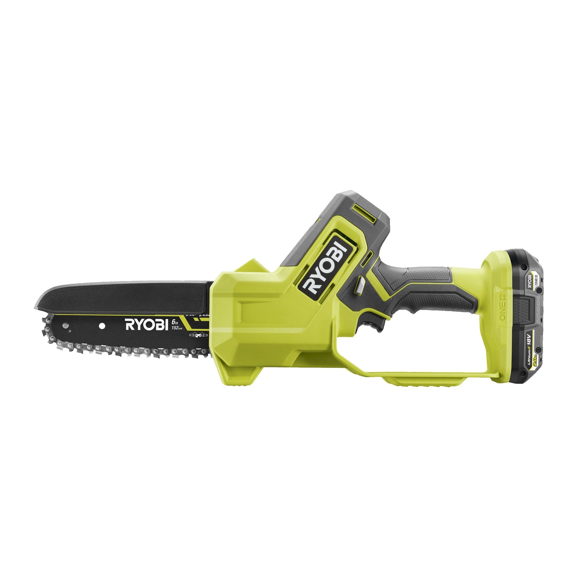 Fierastrau de toaletare 18V ONE+ brushless, lama 15 cm, cu acumulator 2.0Ah - RY18PS15A-120