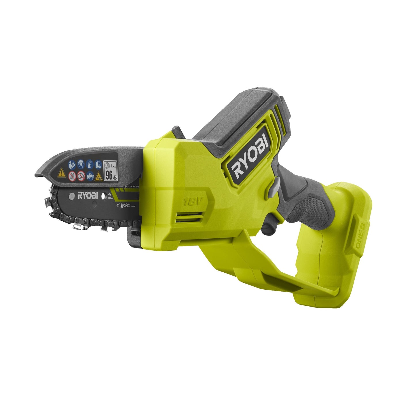 Fierastrau de toaletare 18V ONE+ brushless, lama 10 cm (fara acumulator) - RY18PSX10A-0