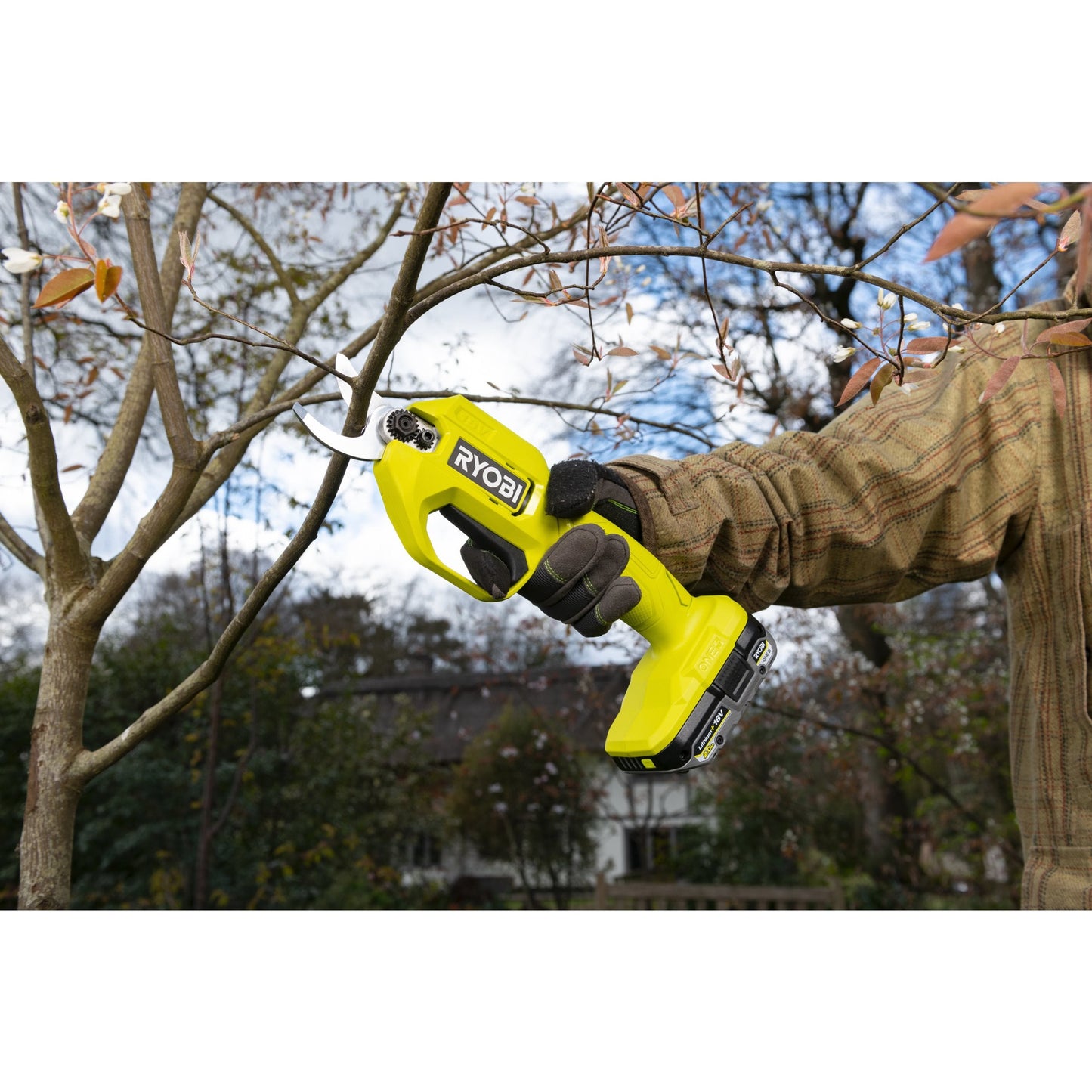 Foarfeca de gradina 18V ONE+ (fara acumulator) - RY18SCA-0