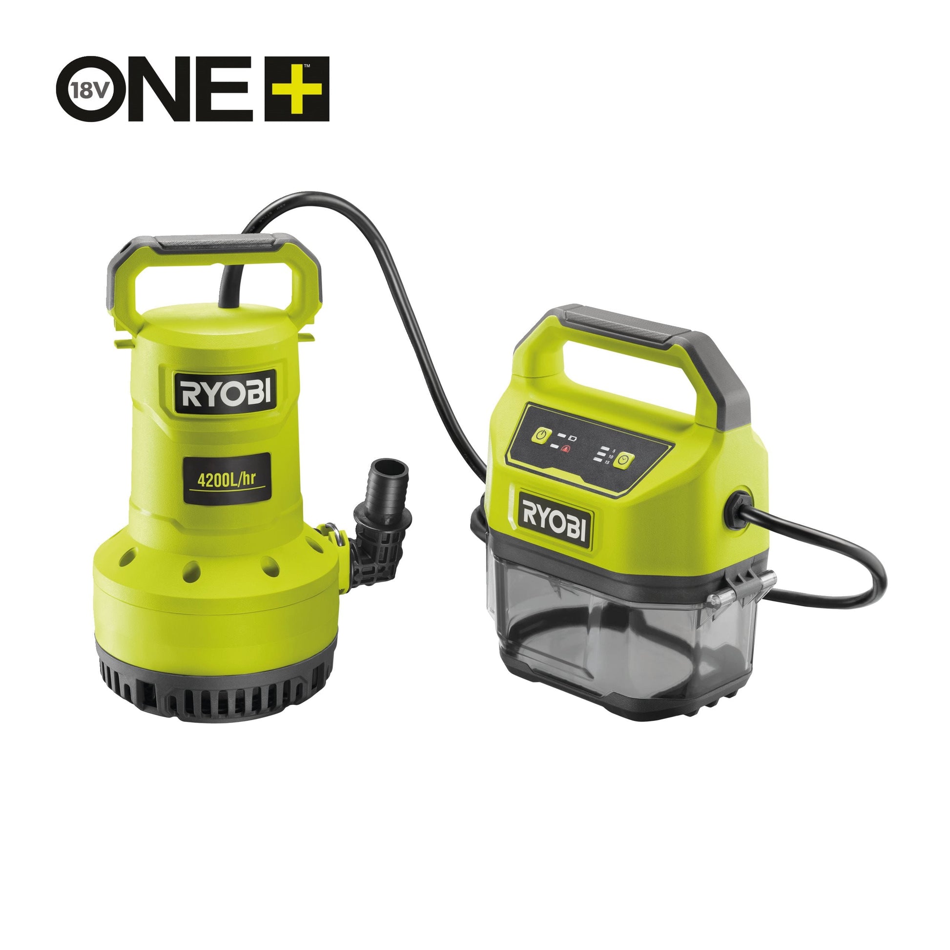 Pompa submersibila fara cablu de 18V (fara acumulator) - RY18SPA-O