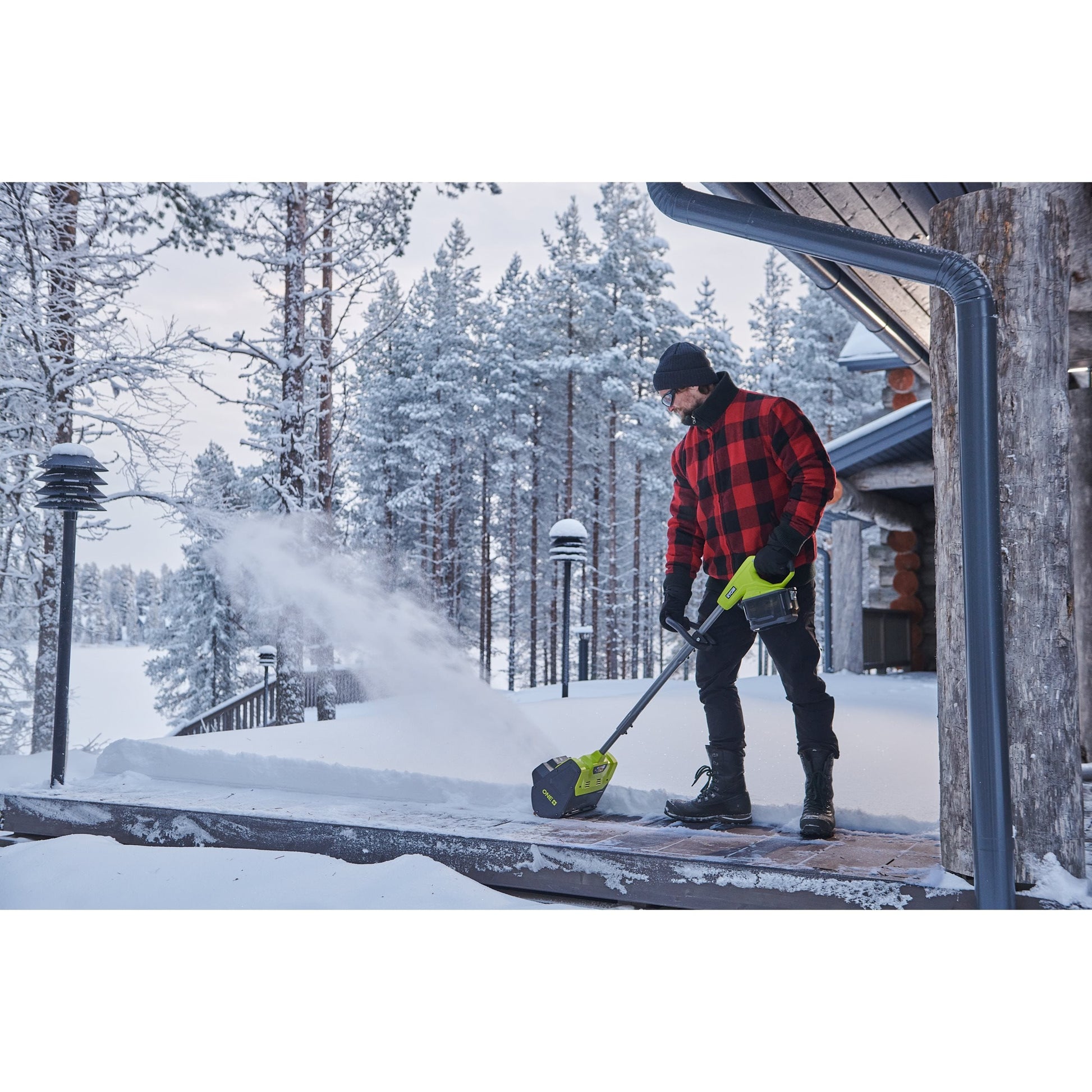 Lopata pentru zapada 18V ONE+, latime 25cm (fara acumulator) - RY18ST25A-0