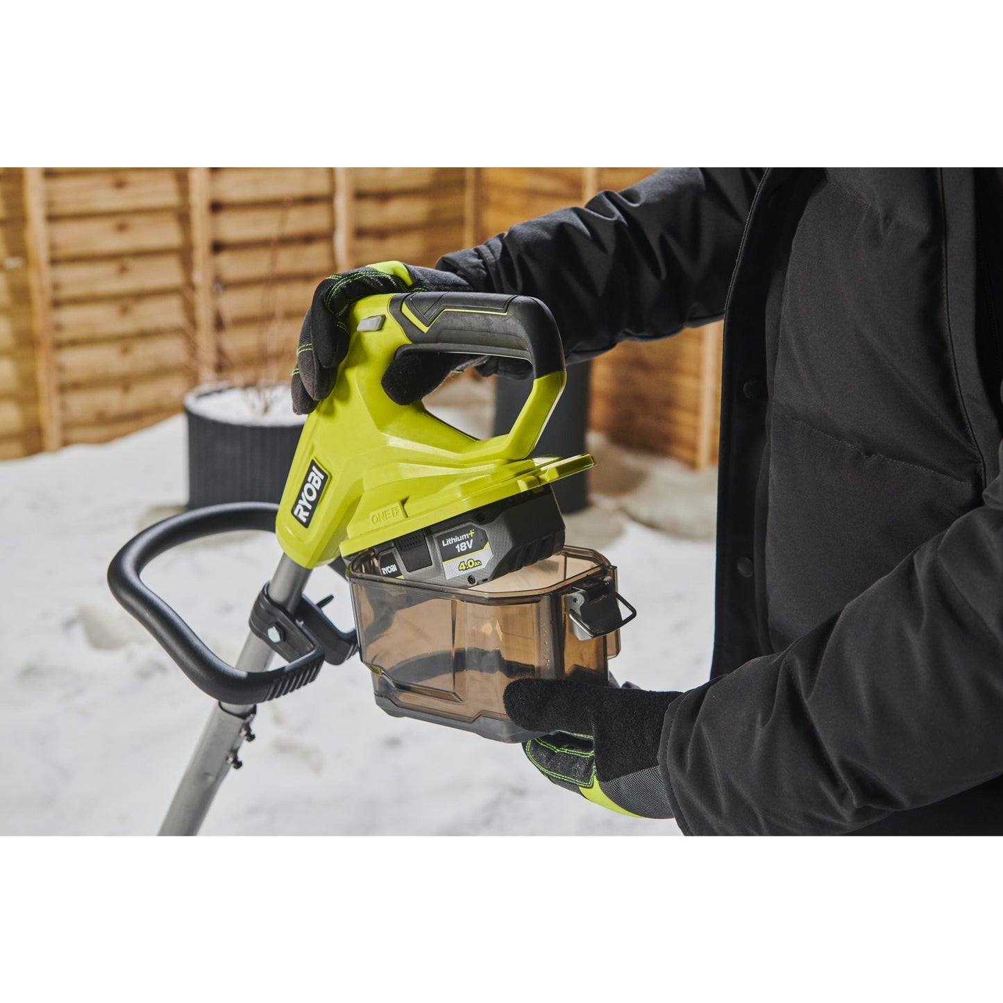 Lopata pentru zapada 18V ONE+, latime 25cm (fara acumulator) - RY18ST25A-0