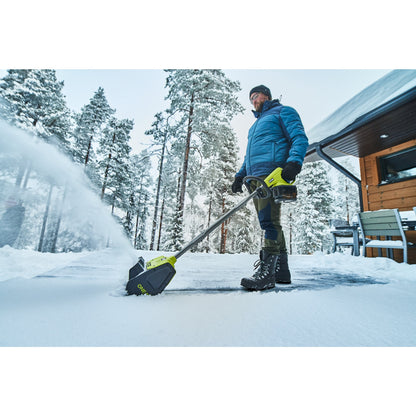 Lopata pentru zapada 18V ONE+, latime 25cm, cu acumulator 4.0Ah - RY18ST25A-140