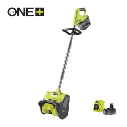 Lopata pentru zapada 18V ONE+, latime 25cm, cu acumulator 4.0Ah - RY18ST25A-140