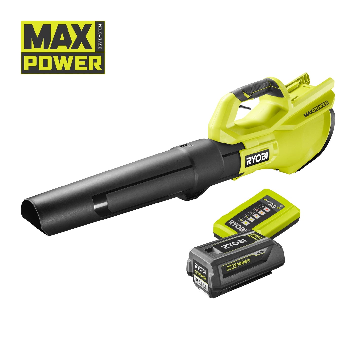 Suflanta fara fir 36V din gama MAX POWER, cu acumulator 4.0Ah - RY36BLB-140