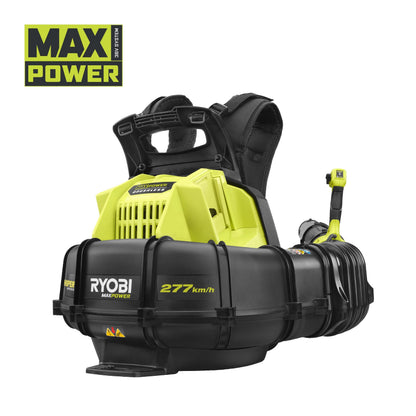 Suflanta fara fir cu motor fara perii MAX POWER WHISPER tip rucsac (fara acumulator) - RY36BPXB-0