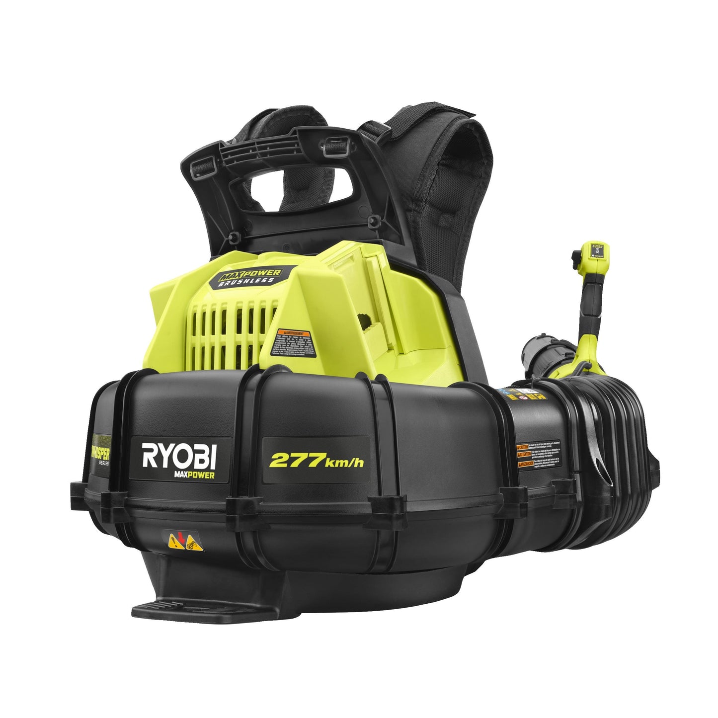 Suflanta fara fir cu motor fara perii MAX POWER WHISPER tip rucsac (fara acumulator) - RY36BPXB-0