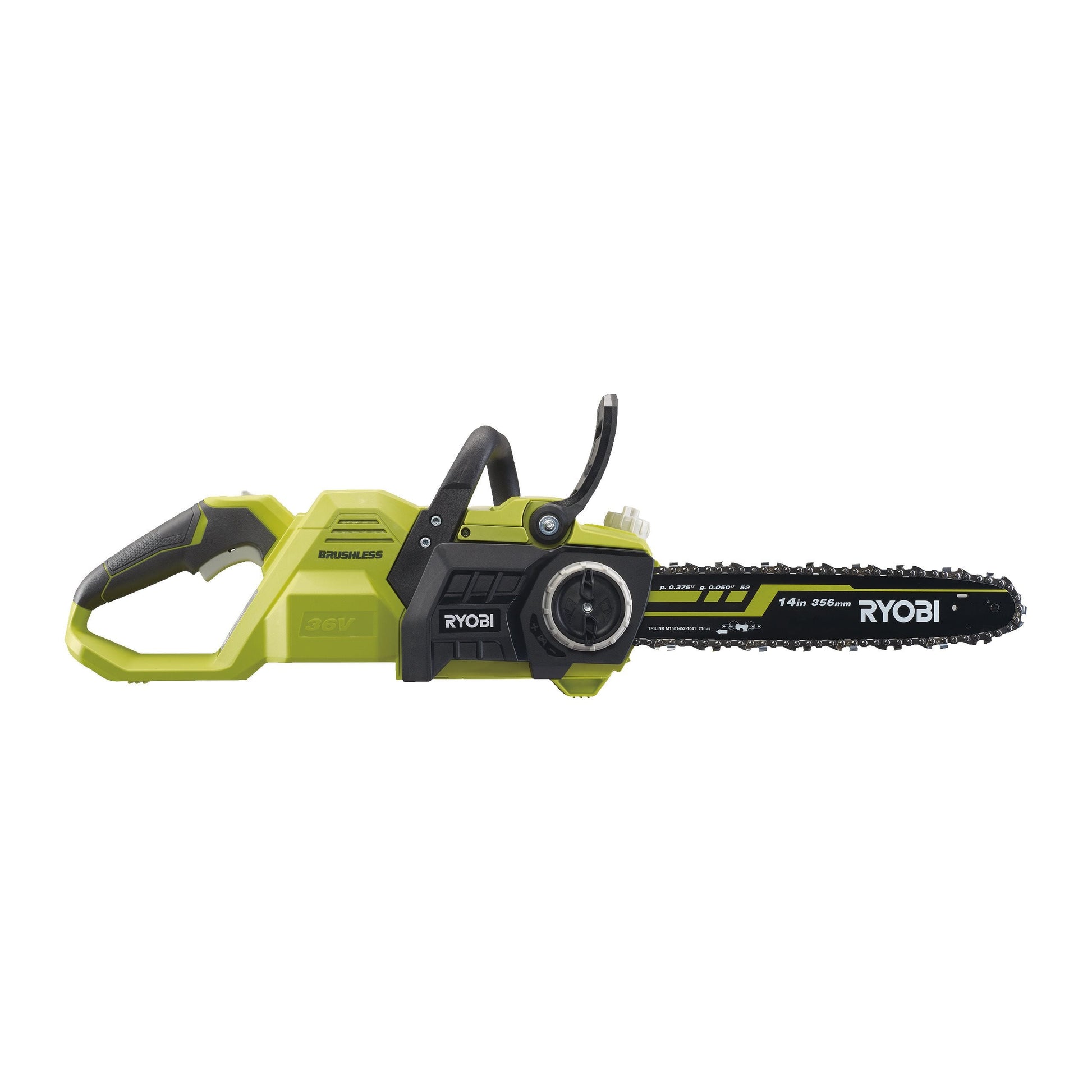 Fierastrau cu lant 36V MAX POWER, motor fara perii, lama 35cm (fara acumulator) - RY36CSX35A-0