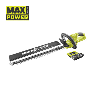 Foarfeca de gard viu 36V MAX POWER, lama 60 cm, cu acumulator 2.0Ah - RY36HT60A-120