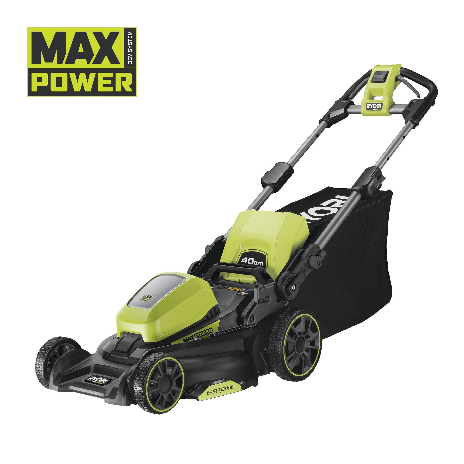 Masina de tuns iarba fara cablu MAX POWER de 40 cm (piesa individuala) (fara acumulator) - RY36LM40A-0