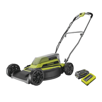 Masina de tuns iarba MAX POWER 46 cm, fara cablu, 2 in 1, cu functie de mulcire (fara acumulator) - RY36LMM46A-140