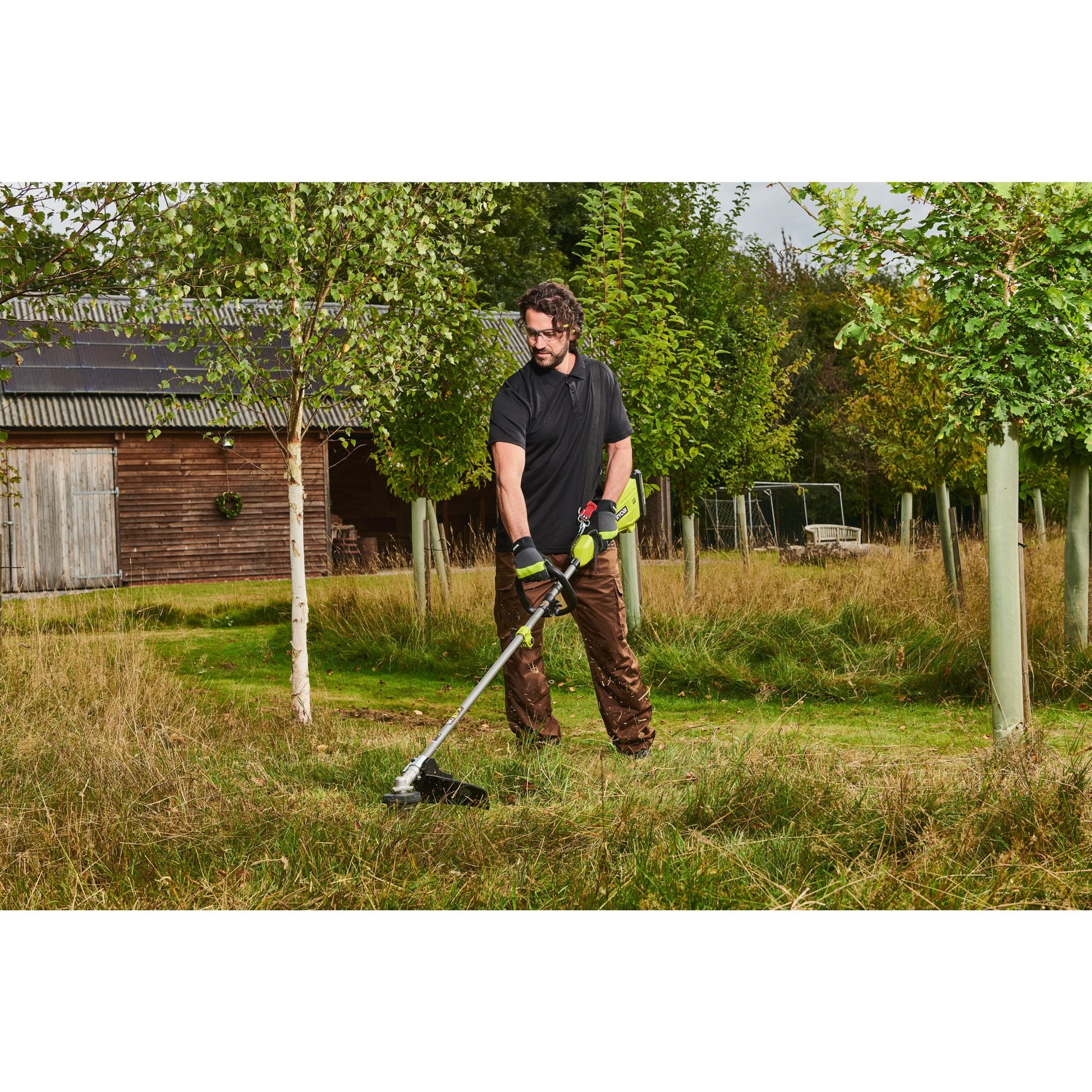 Trimmer cu fir fara fir MAX POWER, cu latimea de taiere de 38 cm (fara acumulator) - RY36LT38A-0