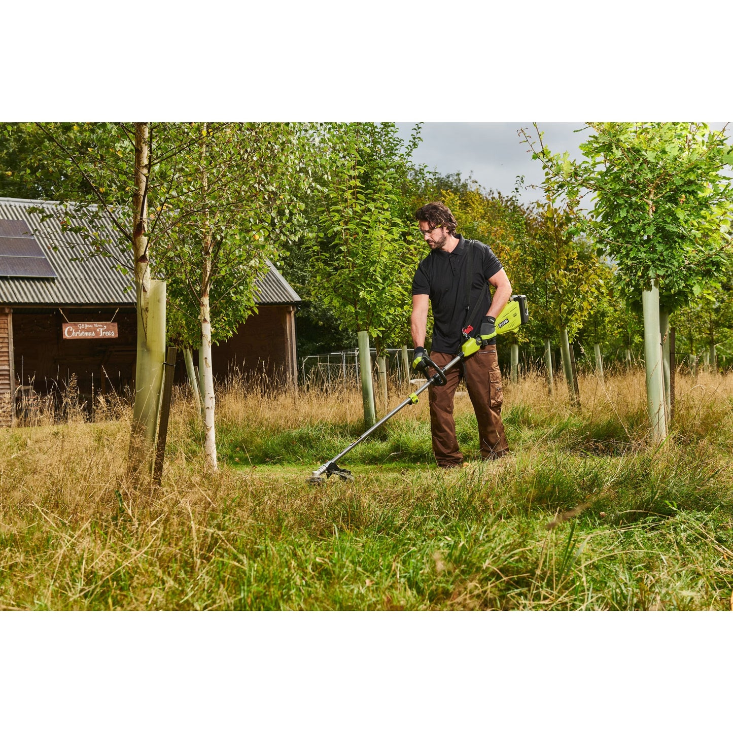 Trimmer cu fir fara fir MAX POWER, cu latimea de taiere de 38 cm (fara acumulator) - RY36LT38A-0