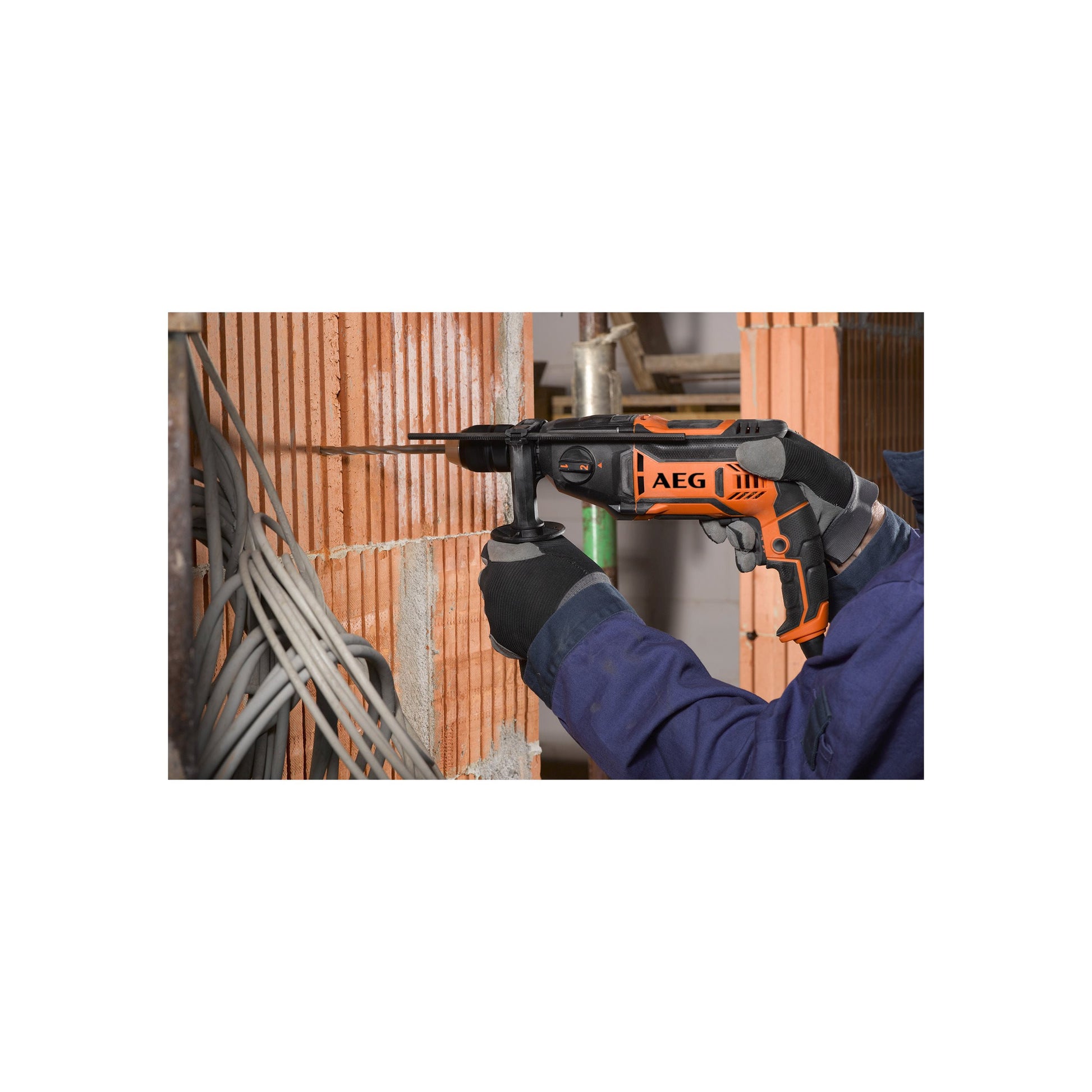 Mașină de găurit cu percuție AEG Mașină de găurit cu percuție cu 2 viteze, SB2E-850 R, 4935447360