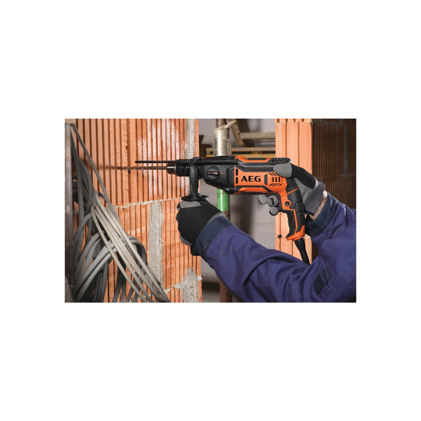 Mașină de găurit cu percuție AEG Mașină de găurit cu percuție cu 2 viteze, SB2E-850 R, 4935447360