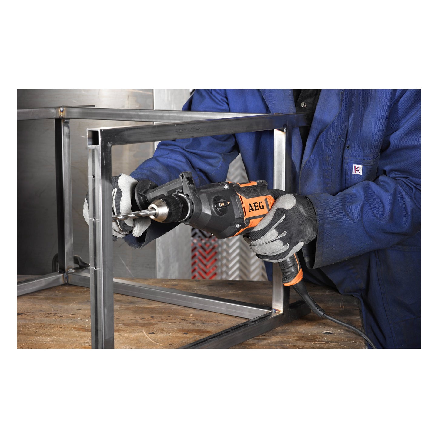 Mașină de găurit cu percuție AEG Mașină de găurit cu percuție cu 2 viteze, SB2E-850 R, 4935447360