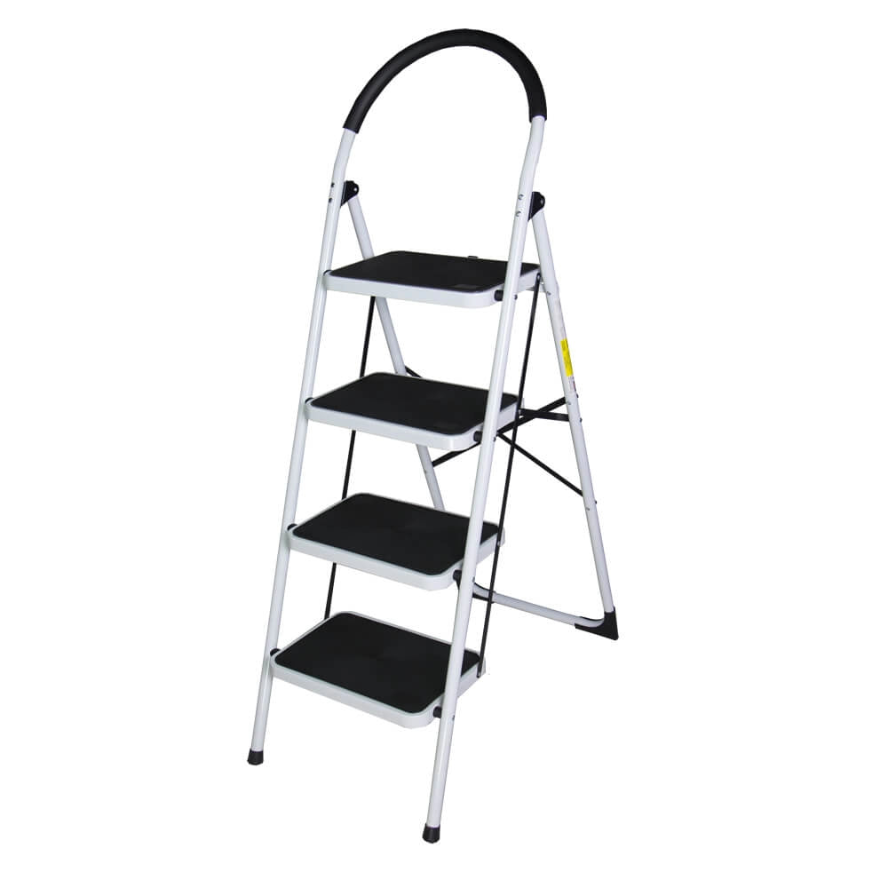 Scara otel BISONTE STR0204 4 trepte, inaltime maxima 95 cm pentru interior