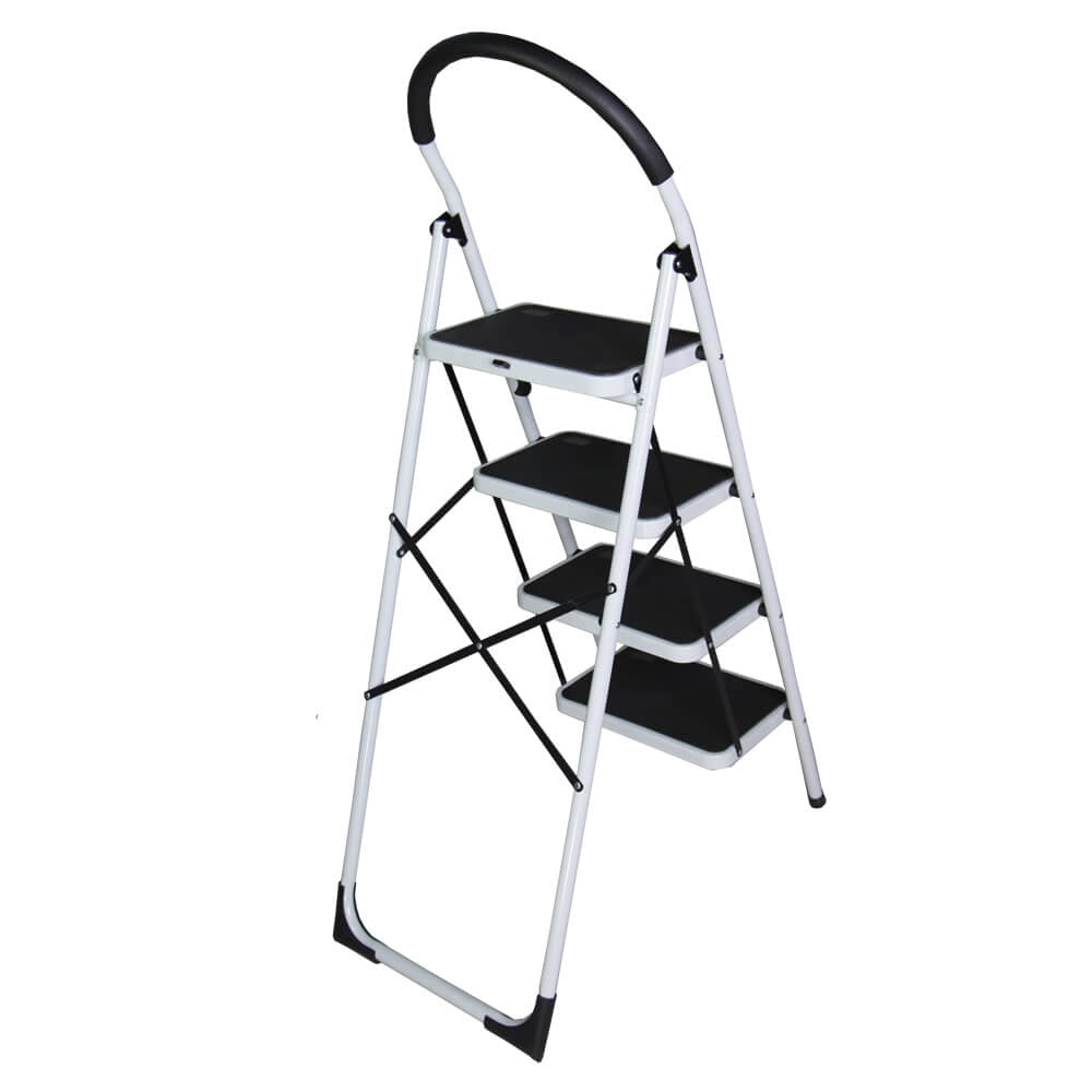 Scara otel BISONTE STR0204 4 trepte, inaltime maxima 95 cm pentru interior