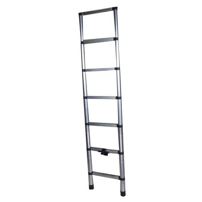 Scara telescopica aluminiu BISONTE STR1020 7 trepte,inaltime maxima 2.0 m
