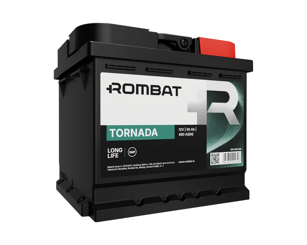Baterie auto ROMBAT Tornada 12V 50Ah 480A