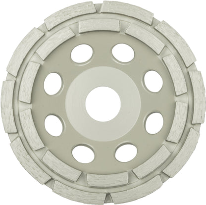 Disc diamantat, tip oala, pentru slefuire, DS 300 B, 125 x 22.23 x 7 x 5 mm