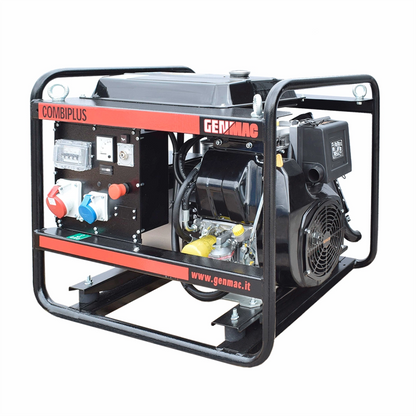 Generator de curent GENMAC CombiPlus G11100KEO P max. 12,3 kVA/400V motor diesel Kohler