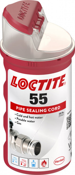 Snur de etansare conducte si filete LOCTITE 55, 160m, 2057357