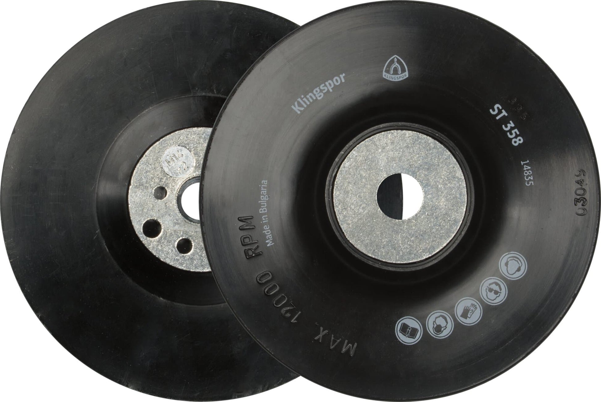Suport pentru disc abraziv, pentru polizor unghiular, ST 358, 125 mm